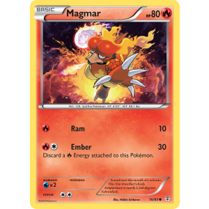 Magmar 16/83 Pokemon TCG XY Generations