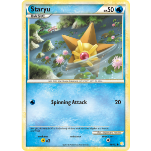 Staryu 84/123 Pokemon TCG HeartGold & SoulSilver HeartGold & SoulSilver