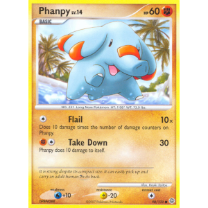 Phanpy 98/132 Pokemon TCG Diamond & Pearl Secret Wonders