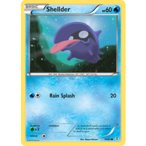 Shellder 19/83 Pokemon TCG XY Generations