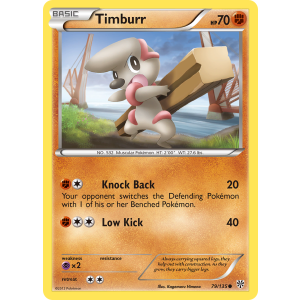 Timburr 79/135 Pokemon TCG Black & White Plasma Storm