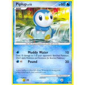 Piplup 85/127 Pokemon TCG Platinum Platinum