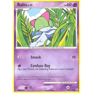 Ralts 102/132 Pokemon TCG Diamond & Pearl Secret Wonders