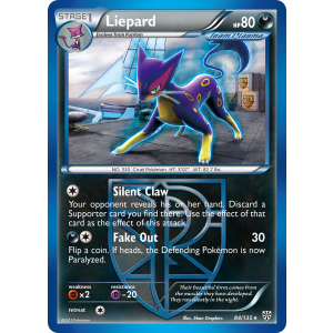 Liepard 84/135 Pokemon TCG Black & White Plasma Storm