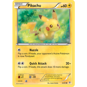 Pikachu 26/83 Pokemon TCG XY Generations