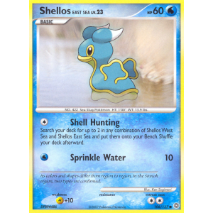 Shellos East Sea 106/132 Pokemon TCG Diamond & Pearl Secret Wonders