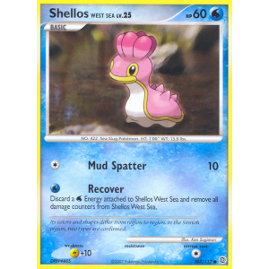 Shellos West Sea 107/132 Pokemon TCG Diamond & Pearl Secret Wonders