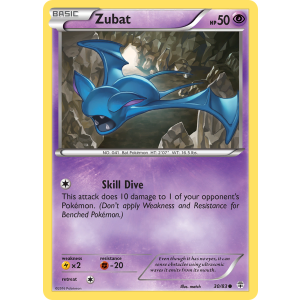 Zubat 30/83 Pokemon TCG XY Generations