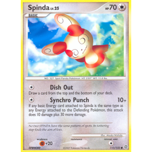 Spinda 111/132 Pokemon TCG Diamond & Pearl Secret Wonders