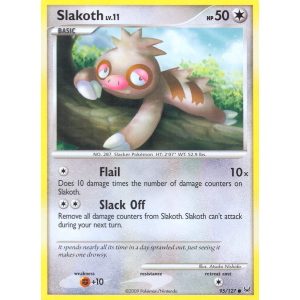 Slakoth 95/127 Pokemon TCG Platinum Platinum