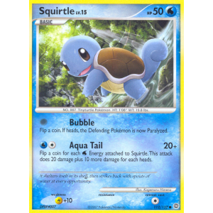 Squirtle 112/132 Pokemon TCG Diamond & Pearl Secret Wonders