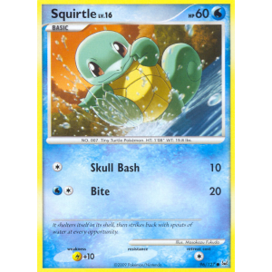 Squirtle 96/127 Pokemon TCG Platinum Platinum