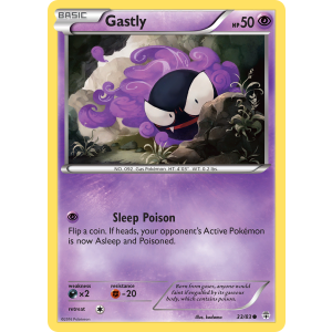 Gastly 33/83 Pokemon TCG XY Generations