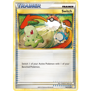 Switch 102/123 Pokemon TCG HeartGold & SoulSilver HeartGold & SoulSilver