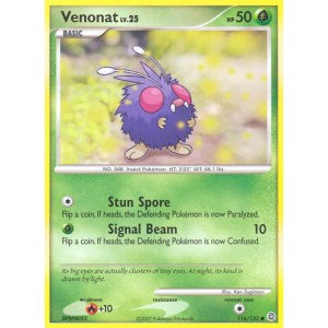 Venonat 116/132 Pokemon TCG Diamond & Pearl Secret Wonders