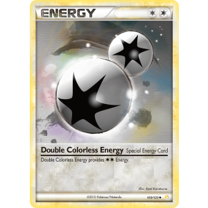 Double Colorless Energy 103/123 Pokemon TCG HeartGold & SoulSilver HeartGold & SoulSilver