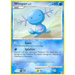 Wooper 118/132 Pokemon TCG Diamond & Pearl Secret Wonders