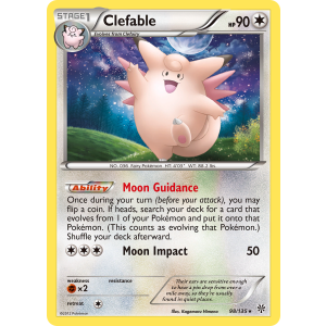 Clefable 98/135 Pokemon TCG Black & White Plasma Storm