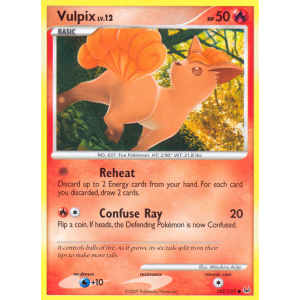 Vulpix 102/127 Pokemon TCG Platinum Platinum