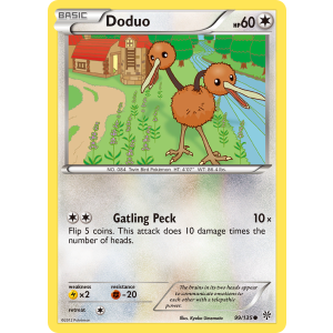 Doduo 99/135 Pokemon TCG Black & White Plasma Storm