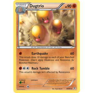 Dugtrio 39/83 Pokemon TCG XY Generations