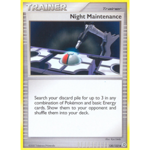 Night Maintenance 120/132 Pokemon TCG Diamond & Pearl Secret Wonders