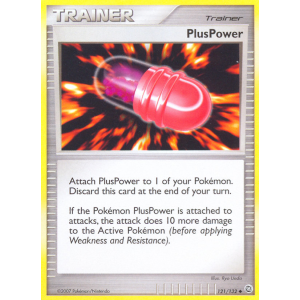 PlusPower 121/132 Pokemon TCG Diamond & Pearl Secret Wonders