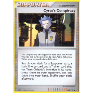 Cyrus's Conspiracy 105/127 Pokemon TCG Platinum Platinum