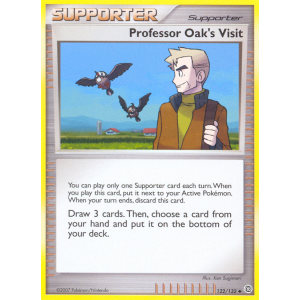 Professor Oak's Visit 122/132 Pokemon TCG Diamond & Pearl Secret Wonders