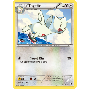 Togetic 103/135 Pokemon TCG Black & White Plasma Storm