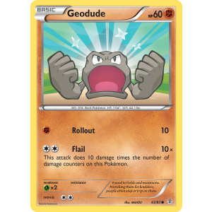 Geodude 43/83 Pokemon TCG XY Generations