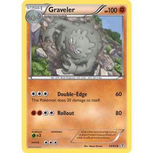 Graveler 44/83 Pokemon TCG XY Generations