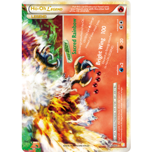 LEGEND Ho-Oh LEGEND 112/123 Pokemon TCG HeartGold & SoulSilver HeartGold & SoulSilver