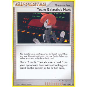 Team Galactic's Mars 126/132 Pokemon TCG Diamond & Pearl Secret Wonders