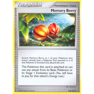 Memory Berry 110/127 Pokemon TCG Platinum Platinum