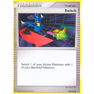 Switch 128/132 Pokemon TCG Diamond & Pearl Secret Wonders