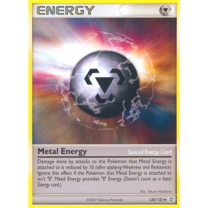 Metal Energy 130/132 Pokemon TCG Diamond & Pearl Secret Wonders