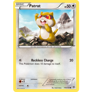 Patrat 110/135 Pokemon TCG Black & White Plasma Storm