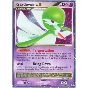 Rare Holo LV.X Gardevoir LV.X 131/132 Pokemon TCG Diamond & Pearl Secret Wonders