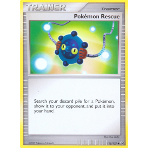 Pokémon Rescue 115/127 Pokemon TCG Platinum Platinum