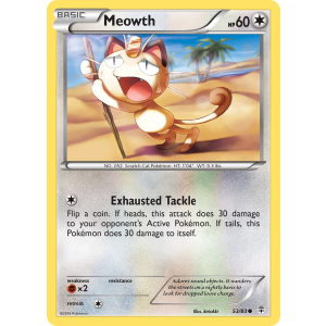 Meowth 53/83 Pokemon TCG XY Generations