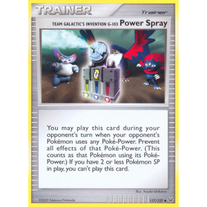 Team Galactic's Invention G-103 Power Spray 117/127 Pokemon TCG Platinum Platinum