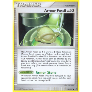 Armor Fossil 119/127 Pokemon TCG Platinum Platinum