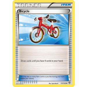 Bicycle 117/135 Pokemon TCG Black & White Plasma Storm