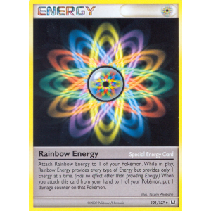 Rainbow Energy 121/127 Pokemon TCG Platinum Platinum