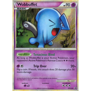 Promo Wobbuffet HGSS04/25 Pokemon TCG HeartGold & SoulSilver HGSS Black Star Promos