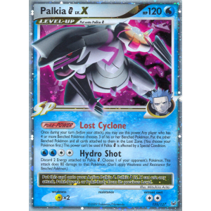 Rare Holo LV.X Palkia G LV.X 125/127 Pokemon TCG Platinum Platinum