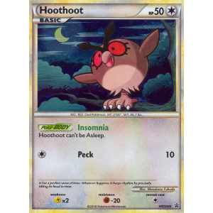 Promo Hoothoot HGSS05/25 Pokemon TCG HeartGold & SoulSilver HGSS Black Star Promos