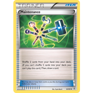 Maintenance 64/83 Pokemon TCG XY Generations