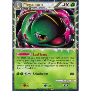 Promo Meganium HGSS08/25 Pokemon TCG HeartGold & SoulSilver HGSS Black Star Promos